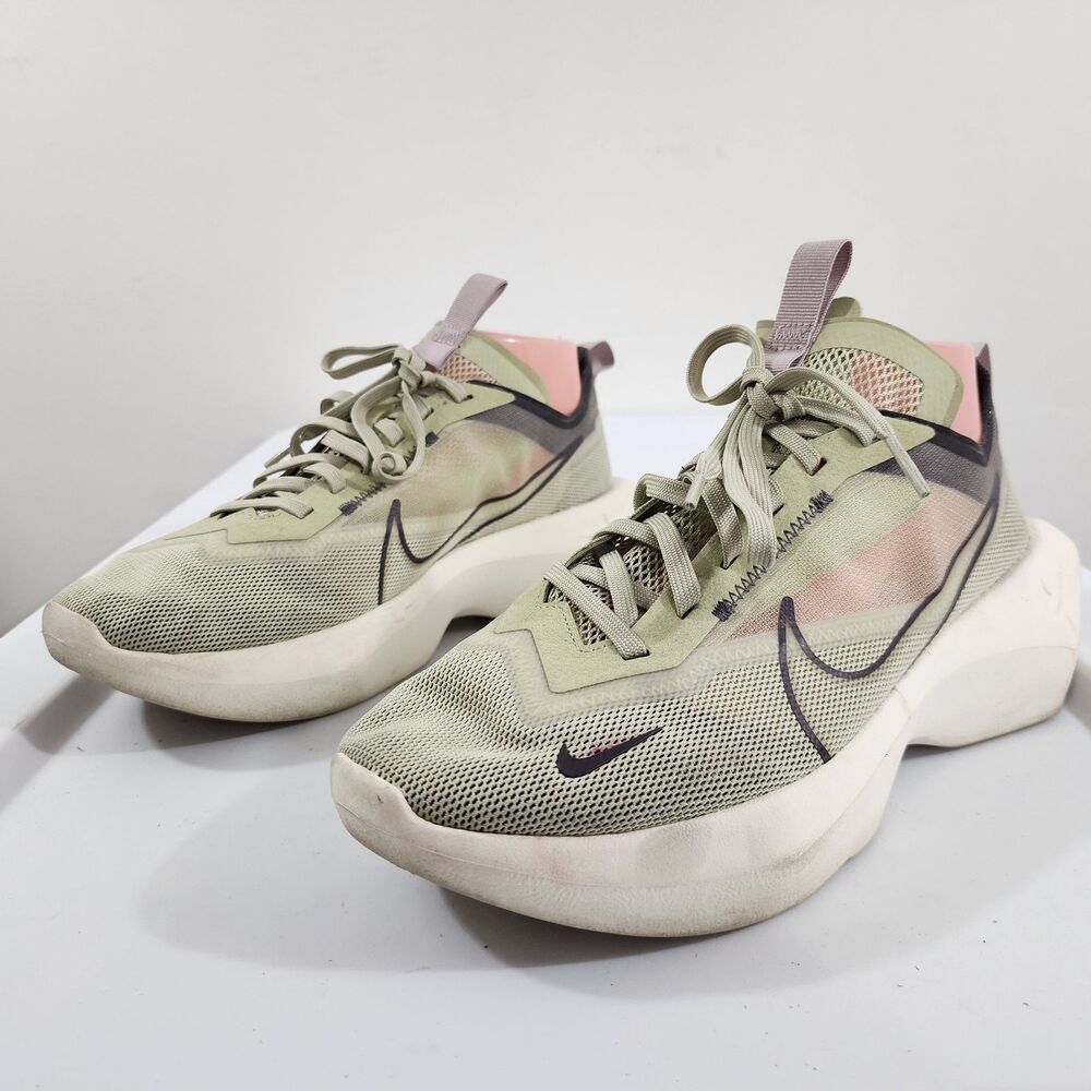 Nike Vista Lite Olive Aura Thunder Grey Womens Running Shoes CI0905-300 Size 9.5